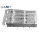 10 Gbit/s Ethernet SFP Solutions 2.05 mm Press Fin Female SFP Cage 1x2 Ports