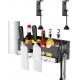 Charcoal Barbecue Grill Accessories Holder with Magnetic Strip Paper Towel Holder