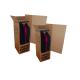 Folding Corrugated Wardrobe Clothes Moving Storage Box