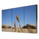 Vertical Narrow Bezel LCD Video Wall Solution Display 500cd/m² Brightness 1 Year Warranty