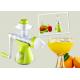 Green Color Hand Ice Cream Maker Overall Unit Washable Non Electric Type