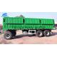 Heavy Duty Cargo Container Trailer , Full Size Tractor Trailer With Container Lock