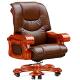 luxury wooden swivel big boss chair furniture #8345