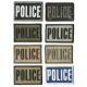 Tactical 2x3 Hook And Loop Patch 100% Embroidery For Police PD Officer