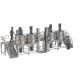 0~5400rpm Fast Speed Dishwashing Liquid Mixer Machine Mirror Polished