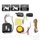 Plastic 315.5MHZ Vibration Motorcycle 2 Way Alarm 12V With Battery