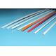 Flat Oval 0.04mm Red Polymer Coated Wire Corrosion Resistance