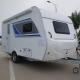 Flatness Small Camper Trailer FRP Lightweight Rv Camper Trailers With Kitchen