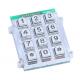 die cast backlit keypad with 12 buttons