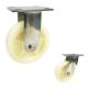 YLcaster 8x2 Solid Nylon Wheel Heavy Duty SUS304 Stainless Steel Caster Wheels