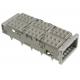 1551892-1 Position ZQSFP+ Cage with Heat Sink Connector Press-Fit Through Hole, R/A