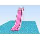 Iso9001 Pink Airtight Inflatable Yacht Water Slide For Boat