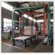 20 Ton/H 5.5kw Cantilever PLC Pallet Shrink Wrap Machine Use on Conveyor Can Cover The Top Face