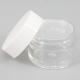 Facial Cream packaging Transparent Cylinder 25ml Empty Cosmetic Containers