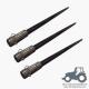 HSP- Hay Spear With Pin And Sleeve For Skid Steer Loader; Bale Spear Tine For Front End Loader
