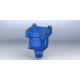 Blue Small Stainless Steel Float Air Vent Valve , Epoxy Coating Air Flow Control Valves