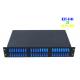 2U Rack Fiber Patch Panel 48 Port , Fiber Optic Termination Panel Cabinet