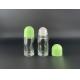 50ml PP Plastic Glass Roll On Deodorant Bottles Customized Color