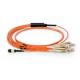 Fanout 24F Cores Mtp To LC Mpo Fiber Patch Cord