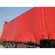 PVC Tarpaulin Truck Side Curtains , Cold Resistant Side Curtains For Cars