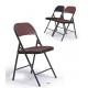 high quality foldable padded metal chair furniture