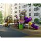 Aluminum Alloy Post Kids Outdoor Play Slide Powder Coated