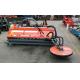 New designed tractor shredder model Menasor180H with NUF disc mower suited for 35-85 hp tractor