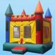 0.55mm PVC Tarpaulin 3 layers Commercial Inflatable Bouncy Castle YHCS 031 For Outdoor
