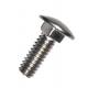 Machinery Industry Round Head Carriage Bolt M2 - M100 4.8 Grade High Strength