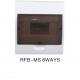 Surface Flush PVC Distribution Box 36 Way Mcb Enclosure Box Din Rail Inside