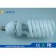 Half Spiral Light Bulbs 125W , High Lumen Cfl Bulbs E27 For Industrial