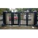 Motorized Automatic Villa Swing Gate With Long Range Remote Control