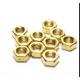 Brass Decorative Round Head Nut Customized Size ISO 9001 Approved