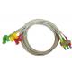 Professional  Philips ECG Lead Cable Ecg Electrode Cable Long Service Life