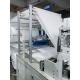 13KW Automatic Air Filter Bags Making Machine Adjustable Space For Each Built-In Space In The Filter Bag