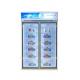 Double Three Doors Frost Free Commercial Display Freezer Inverter Fridge Refrigeration