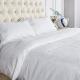 Jacquard Weave Hotel Bedding Sets Linen Flat Bed Sheet Sets