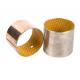 Split Sleeve Steel Bushings Grease-lubricated PTFE Bearings DIN 1494 / ISO 3547 Metal Polymer bearin