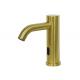 Bathroom Brass Color Smart Hands Free Auto Steel material lavatory faucet Touchless Sensor Automatic Basin Faucet