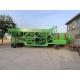 50m3 / H Mobile Concrete Mixing Plant For Road Maintenance 3.8m Discharge Height