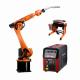 KUKA Welding Robot Arm KR16 Industrial Robot Arm With MIG MAG Welding Machine Torch