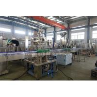 SUS304 Pet Bottled Carbonated Bottling Equipment 6 Heads For Cola