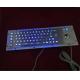 304 stainless steel illuminated keyboard with blue leds