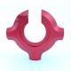 Customized Metal Processing Customized Red Turbe Wheel CNC Machining Auto Spare Parts