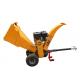 15 HP Gasoline Wood Chipper Custom Color With Emergency Stop Button