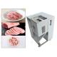 Cooked Meat Cube Cutting Machine Manual For Meat Silk Processing , Stainless Steel