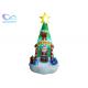 7Ft Led Light Up Inflatable Christmas Tree Gift Wrapped