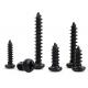 Black Oxide Self Tapping Screws Phillips Drive For Engineering Equipment DIN