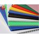 Colorful Non Toxic Polypropylene Corrugated Plastic Sheet For Packaging