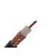100 Meters Coaxial TV Cable Balck / White CCS RG11 Coaxial Cable With PE Film